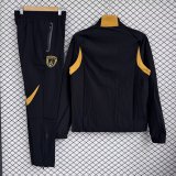 Paris FC Windbreaker Sets With pants  Black 1:1 Quality Soccer Jersey  25-26