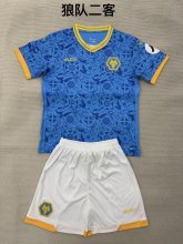 Wolverhampton Wanderers Third Away Fans  (Kids and Man)  1:1 Quality Soccer Jersey  25-26
