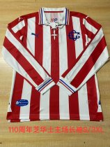 Retro Chivas 110 Year Home Long sleeve 1:1 Quality Soccer Jersey 2017-2018