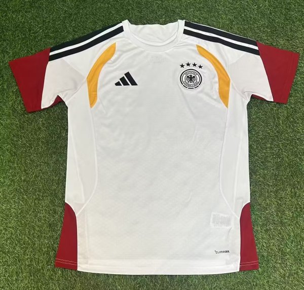 Germany Training Special Edition Fans White 1:1 Quality Soccer Jersey   26-27 (2026)