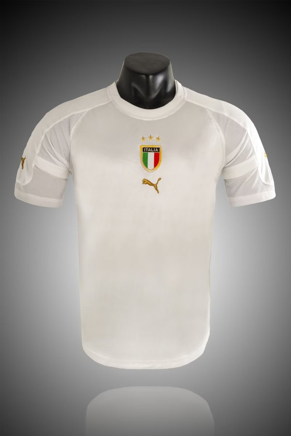 Retro Italy away  1:1 Quality Soccer Jersey  2004