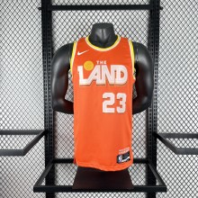 Cleveland Cavaliers Orange City Edition #23 JAMES 1:1 Quality NBA  Season Jerseys 2026