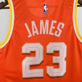 Cleveland Cavaliers Orange City Edition #23 JAMES 1:1 Quality NBA  Season Jerseys 2026