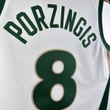 Boston Celtics City Edition White #8 PORZINGIS  1:1 Quality NBA Jerseys  2024