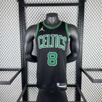 Retro Boston Celtics Black #8 PORZINGIS  1:1 Quality NBA Jerseys  2023