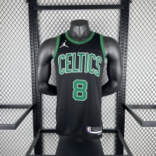 Retro Boston Celtics Black #8 PORZINGIS  1:1 Quality NBA Jerseys  2023