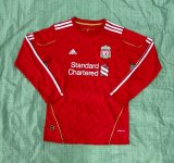 Retro Liverpool long  Home  1:1 Quality Soccer Jersey 2010-2011