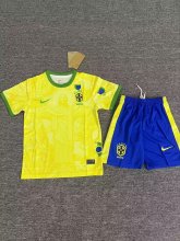 Brazil Jesus Special Edition Kids 1:1 Quality Soccer Jersey 25-26
