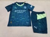 Manchester City Third Away Kids  1:1 Quality Soccer Jersey   25-26