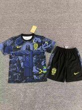Brazil Jesus Special Edition Kids 1:1 Quality Soccer Jersey 25-26