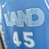 Cleveland Cavaliers Blue City Edition #45 MITCHELL 1:1 Quality NBA  Season Jerseys 2025