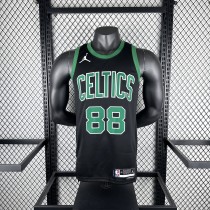 Retro Boston Celtics Black #88 QUETA 1:1 Quality NBA Jerseys  2023