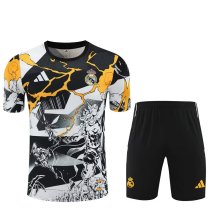 Real Madrid  Training  Fans Kits   (Kids And Man ) 1:1 Quality Soccer Jersey 25-26