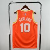 Cleveland Cavaliers Orange City Edition #10 GARLAND 1:1 Quality NBA  Season Jerseys 2026
