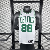 Boston Celtics White #88 QUETA 1:1 Quality NBA Jerseys