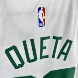 Boston Celtics White #88 QUETA 1:1 Quality NBA Jerseys