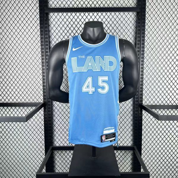 Cleveland Cavaliers Blue City Edition #45 MITCHELL 1:1 Quality NBA  Season Jerseys 2025