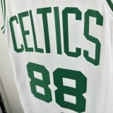 Boston Celtics  White Kids  # #88 QUETA 1:1 Quality NBA Jerseys