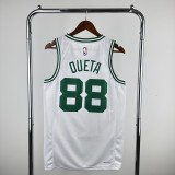 Boston Celtics White #88 QUETA 1:1 Quality NBA Jerseys