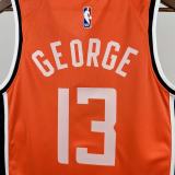Los Angeles Clippers  Orange City Edition #13 GEORGE 1:1 Quality NBA  Season Jerseys 2026