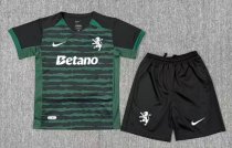 Sporting Lisbon Christmas Special Edition  Kids  1:1 Quality Soccer Jersey  25-26