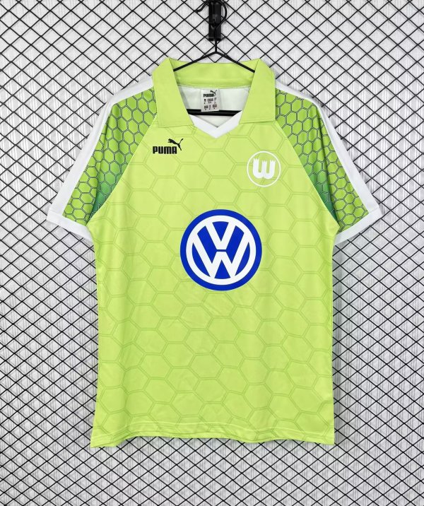 Retro Wolfsburg  Home Fans 1:1 Quality Soccer Jersey 1997-1998