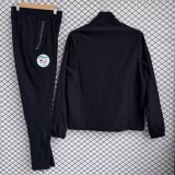 Algeria Windbreaker Sets With pants  Black 1:1 Quality Soccer Jersey  25-26