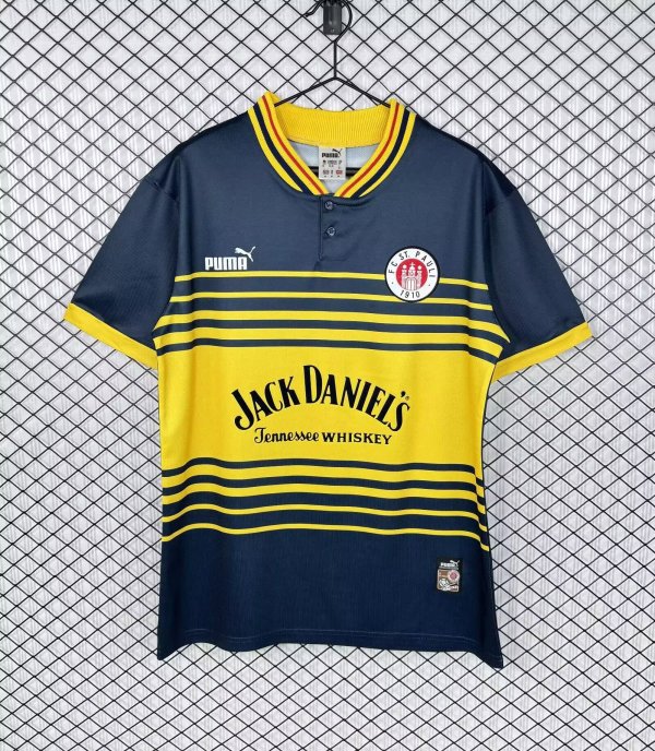 Retro St. Pauli Third  Away Fans 1:1 Quality Soccer Jersey 1997-1998