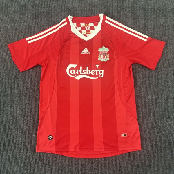 Retro Liverpool Home 1:1 Quality Soccer Jersey   2009-2010