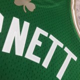 Retro SW  Boston Celtics Green #5 GARNETT 1:1 Quality NBA Jerseys  2007-2008