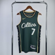 Boston Celtics City Edition Green #7 BROWN 1:1 Quality NBA Jerseys  2023