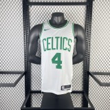 Boston Celtics White #4 HOLIDAY 1:1 Quality NBA Jerseys  2023