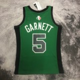 Boston Celtics Green #5 GARNETT 1:1 Quality NBA Jerseys  Italy Cup