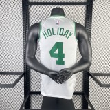 Boston Celtics White #4 HOLIDAY 1:1 Quality NBA Jerseys  2023