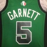 Boston Celtics Green #5 GARNETT 1:1 Quality NBA Jerseys  Italy Cup