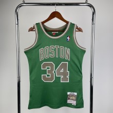 Retro SW  Boston Celtics Green #34 PIERCE 1:1 Quality NBA Jerseys  2007-2008
