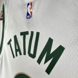 Boston Celtics City Edition White #4 TATUM 1:1 Quality NBA Jerseys  2024