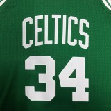 Retro SW  Boston Celtics Green #34 PIERCE 1:1 Quality NBA Jerseys  2007-2008