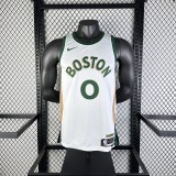 Boston Celtics City Edition White #4 TATUM 1:1 Quality NBA Jerseys  2024