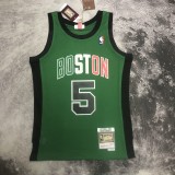 Boston Celtics Green #5 GARNETT 1:1 Quality NBA Jerseys  Italy Cup