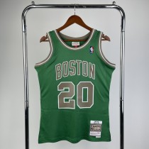 Retro SW  Boston Celtics Green #20 ALLEN 1:1 Quality NBA Jerseys  2007-2008