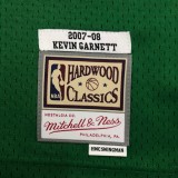 Retro SW  Boston Celtics Green #5 GARNETT 1:1 Quality NBA Jerseys  2007-2008