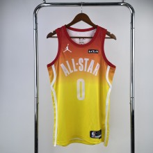ALL-STAR Yellow  #0 TATUM 1:1 Quality NBA Jerseys  2023