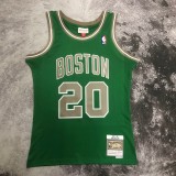 Retro SW  Boston Celtics Green #20 ALLEN 1:1 Quality NBA Jerseys  2007-2008