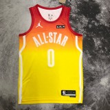 ALL-STAR Yellow  #0 TATUM 1:1 Quality NBA Jerseys  2023