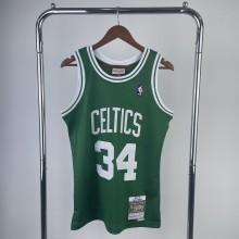 Retro SW  Boston Celtics Green #34 PIERCE 1:1 Quality NBA Jerseys  2007-2008