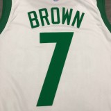 Boston Celtics White #7 BROWN  1:1 Quality NBA Jerseys  2021