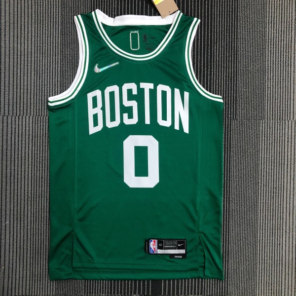 Retro Boston Celtics 75 Year Green #0 TATUN  1:1 Quality NBA Jerseys  2022