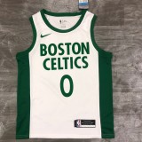 Boston Celtics City Edition White #0 TATUM 1:1 Quality NBA Jerseys  2021