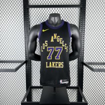 Los Angeles Lakers City Edition Black #77 DONCIC  1:1 Quality NBA Jerseys 2026